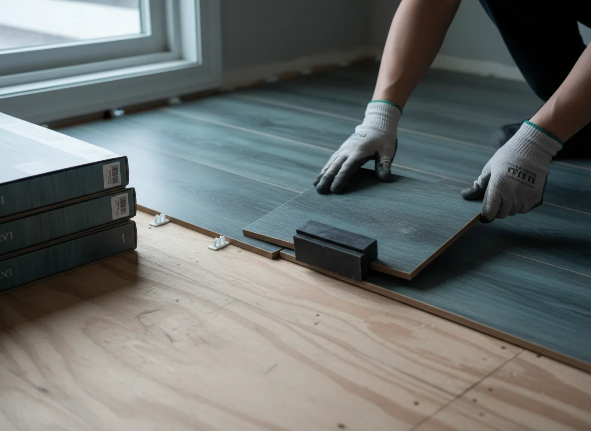 Luxury Vinyl Plank Installation company in Hanlontown, IA